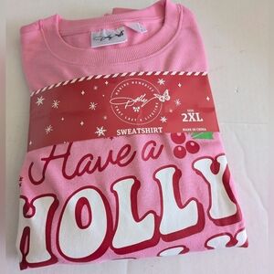 Dolly Parton sweatshirt. Christmas Holiday.